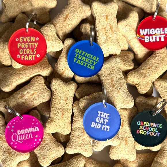 ($8) Pup Charm Dog Tags - Picture 4 of 4